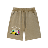 Mineral Wash Waffle Knit Shorts view 5