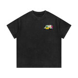 Mineral Wash Waffle Knit T-Shirt view 2