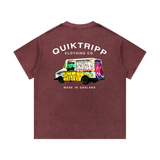 Mineral Wash Waffle Knit T-Shirt view 6
