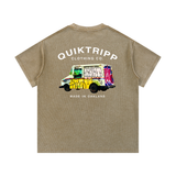Mineral Wash Waffle Knit T-Shirt view 8