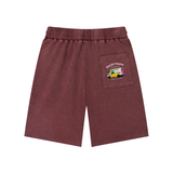 Mineral Wash Waffle Knit Shorts view 2