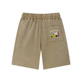 Mineral Wash Waffle Knit Shorts view 6