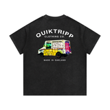 Mineral Wash Waffle Knit T-Shirt view 3